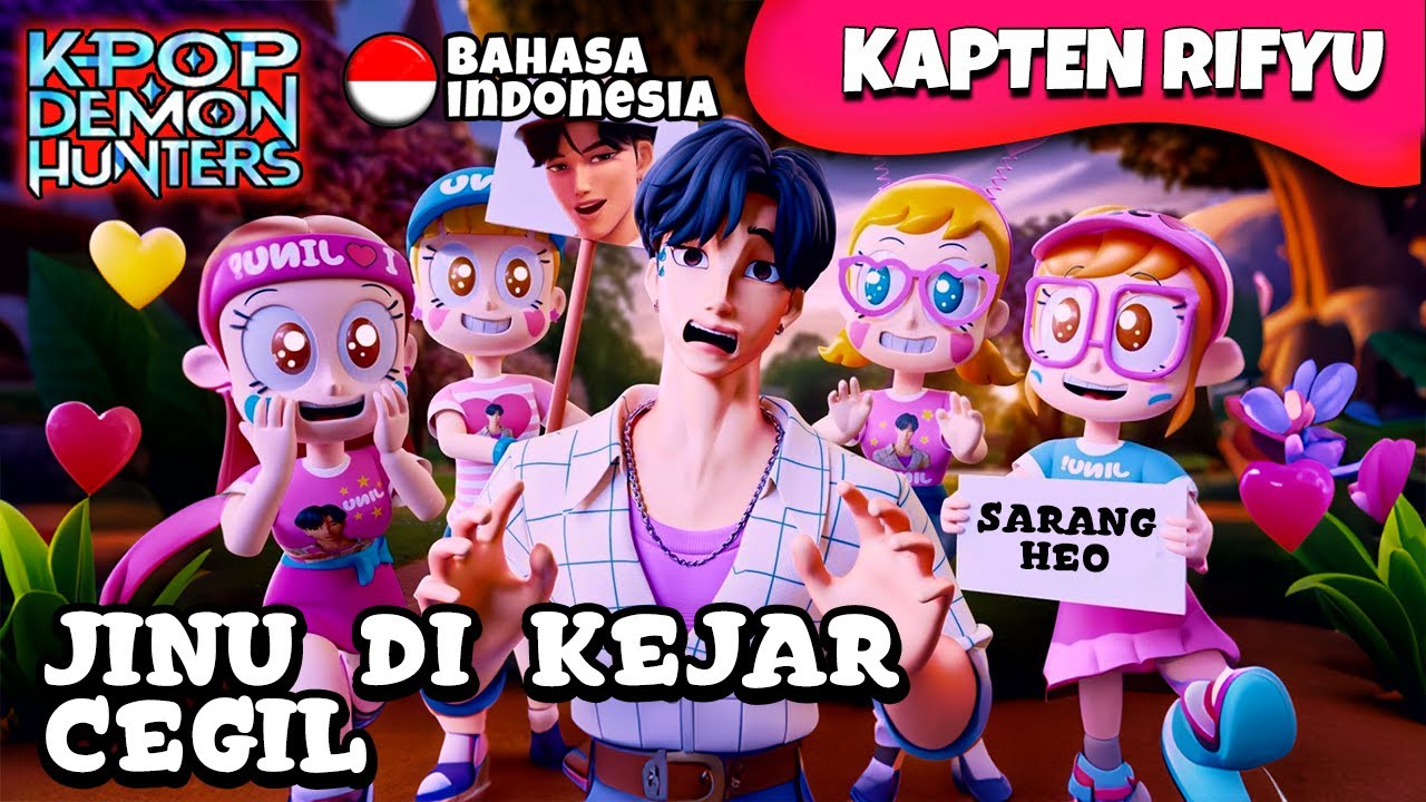 👉 JINU TAKUT SAMA FANS 😍 KPOP DEMON HUNTER BAHASA INDONESIA