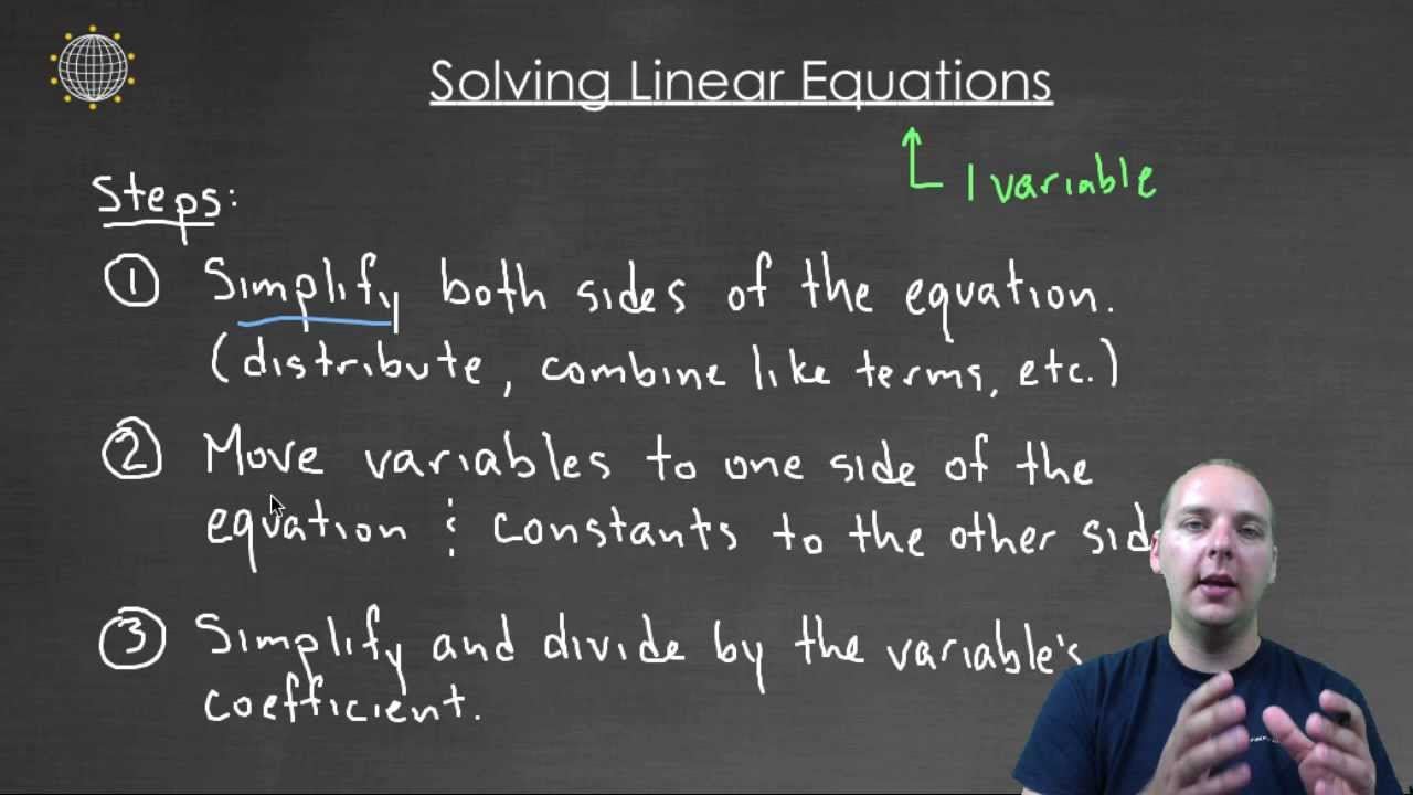 How to Solve Linear Equations