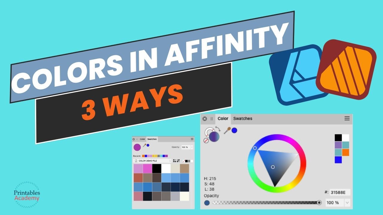 Affinity Color: Three Ways
