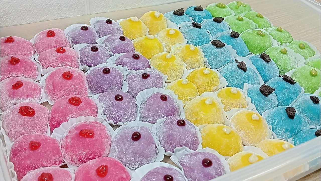 JUAL 1000an AUTO JADI REBUTAN‼️1 RESEP 70 pcs..MOCHI LEMBUT ANEKA ISI | IDE JUALAN MODAL KECIL