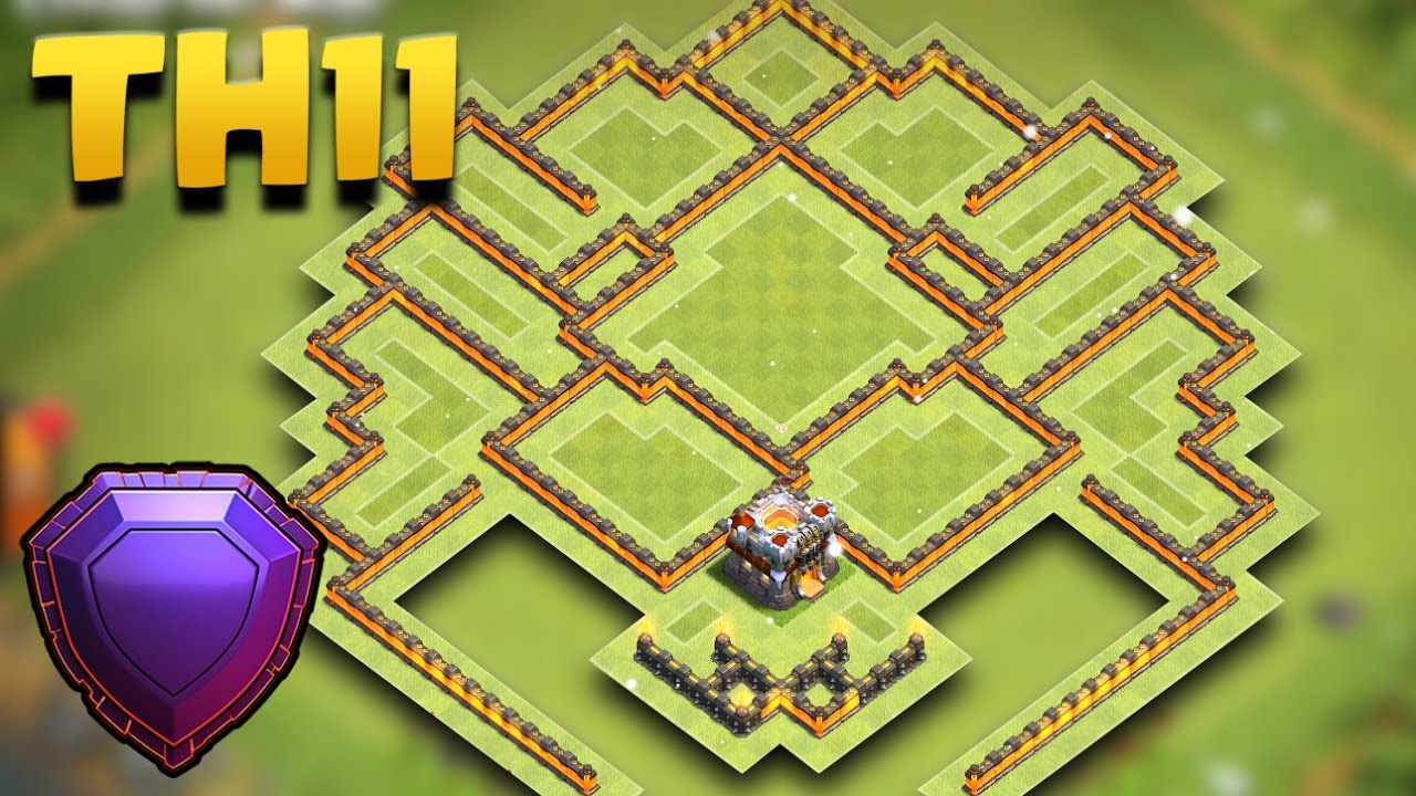 TH11 Best Trophy Base After Update | Town Hall 11 Pushing LEGEND League | Clash Of Clans