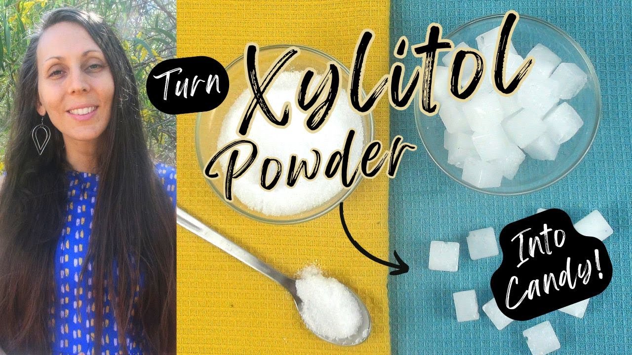 Turn Xylitol Powder into Candy - SUPER EASY One Ingredient Recipe