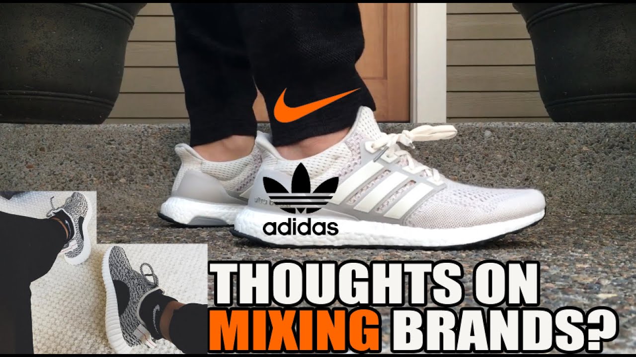 ADIDAS ULTRA BOOST CHALK / CREAM V1 ON FEET & Thoughts On Mixing Brands? (Sneakers / Clothes)