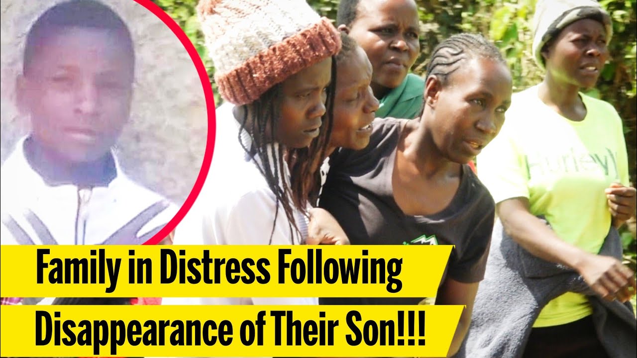 BREAKING: Family in Distress After 14-Year-Old Son Mysteriously Went Missing at Kapkures Nakuru West