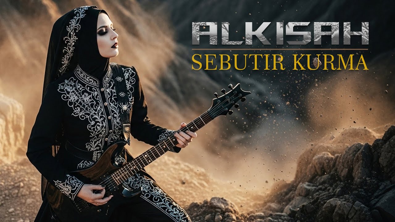 SEBUTIR KURMA - GOTHIC GIRLS METAL RELIGI (OFFICIAL LYRIC MUSIC VIDEO) ABU YAZID AL-BUSTHAMI