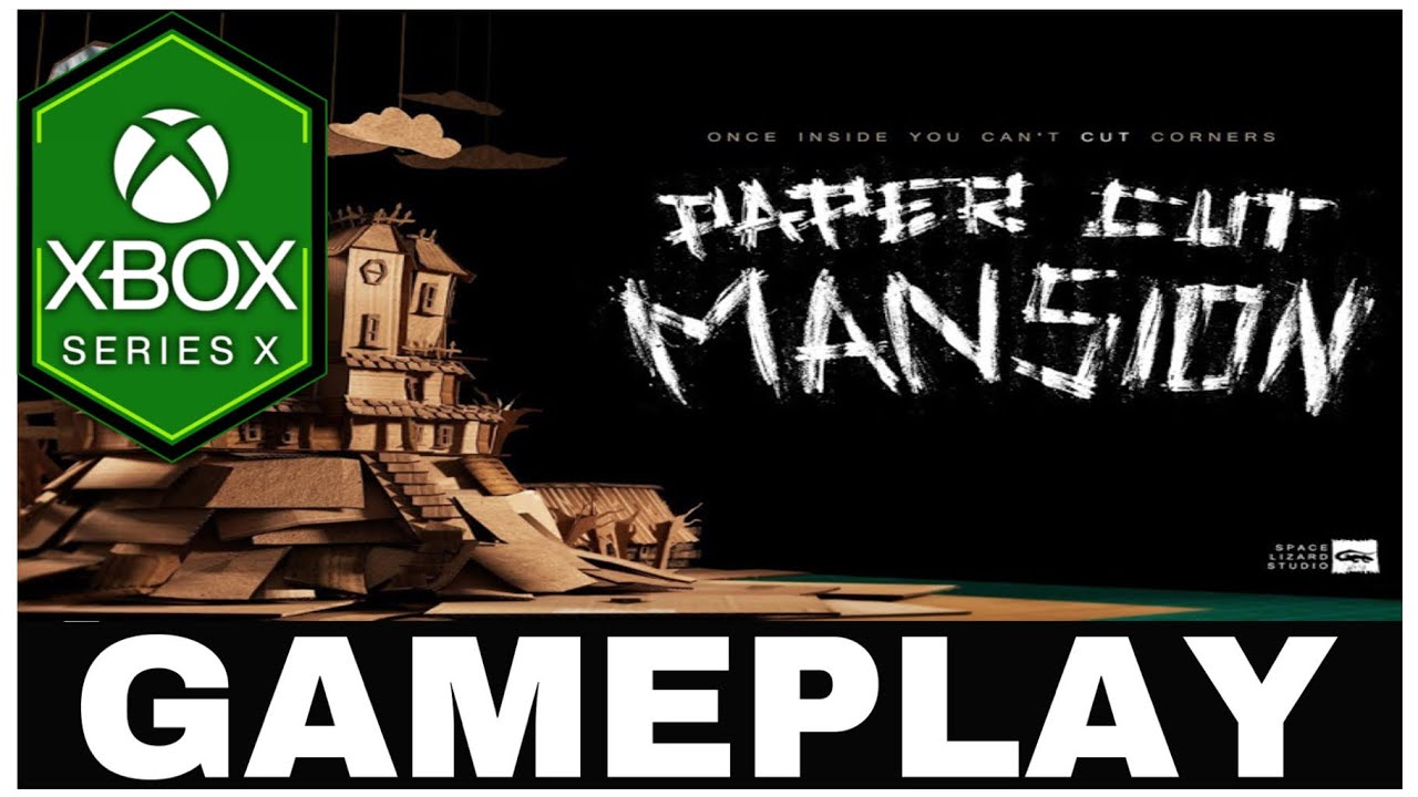 Paper Cut Mansion | Xbox Series X Gameplay | First Look