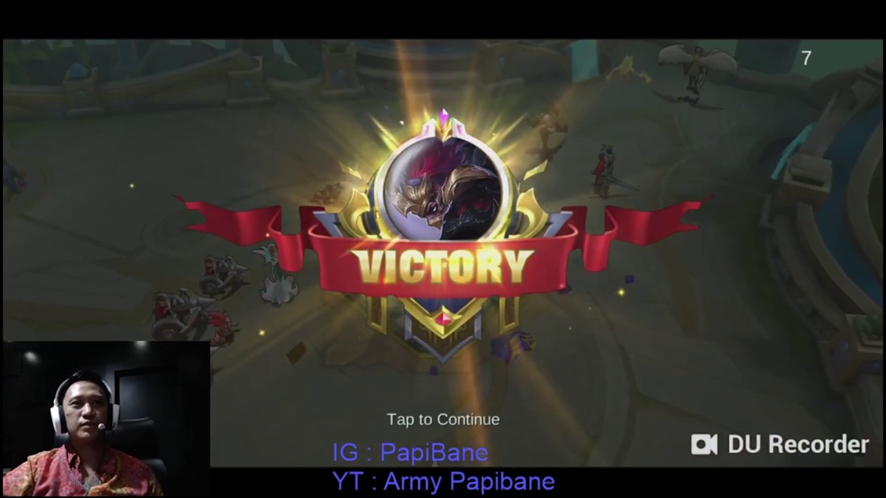 Tutorial Hanzo mobile legend by Army Papibane Emblem fighter why not