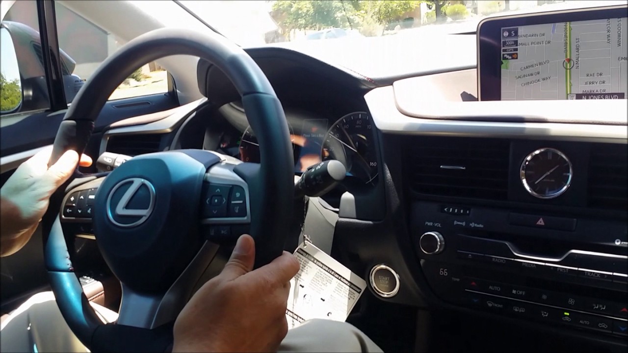 Lexus RX350 Lexus Safety System Features Demonstration