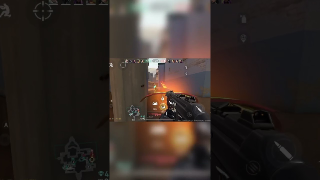 Defending with phoenix in Valo mobile #valorant #valomobile #valomobiletamil #valorantclips