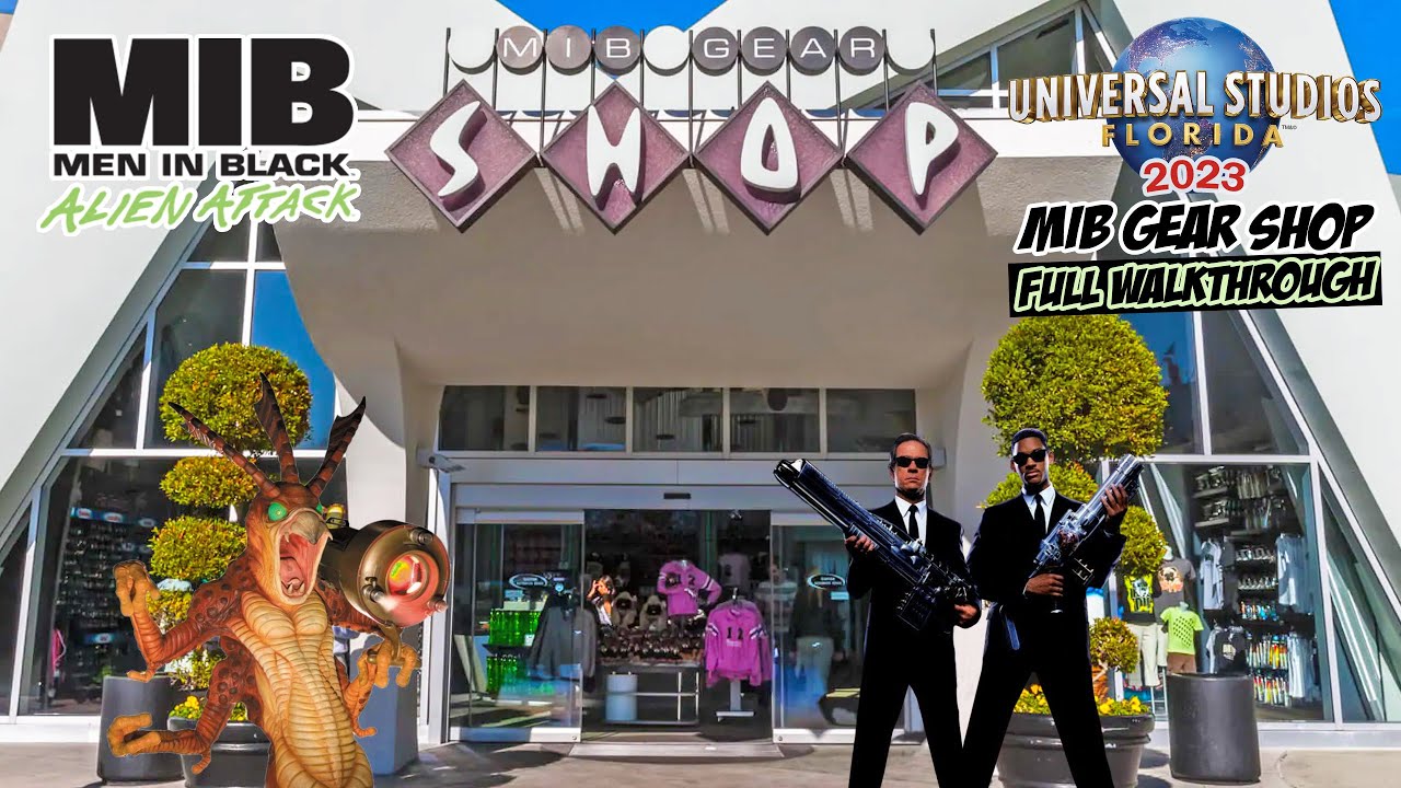 MIB Gear Shop Tour: Explore the Ultimate Destination for MIB Agents at Universal Studios [4K]