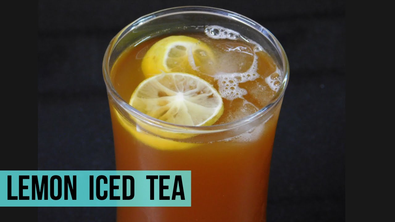 Lemon Iced Tea Recipe, Iced Tea Recipe | Summer Drinks 🍹