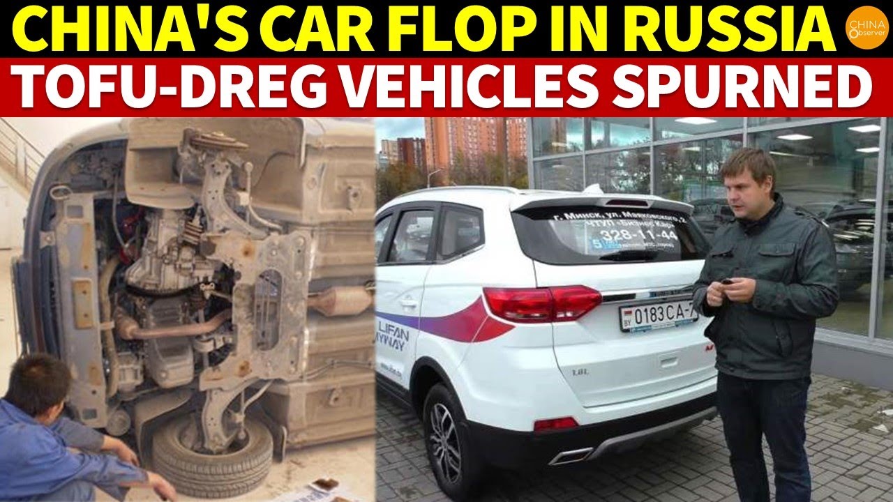 China's Car Exports to Russia Falter: 