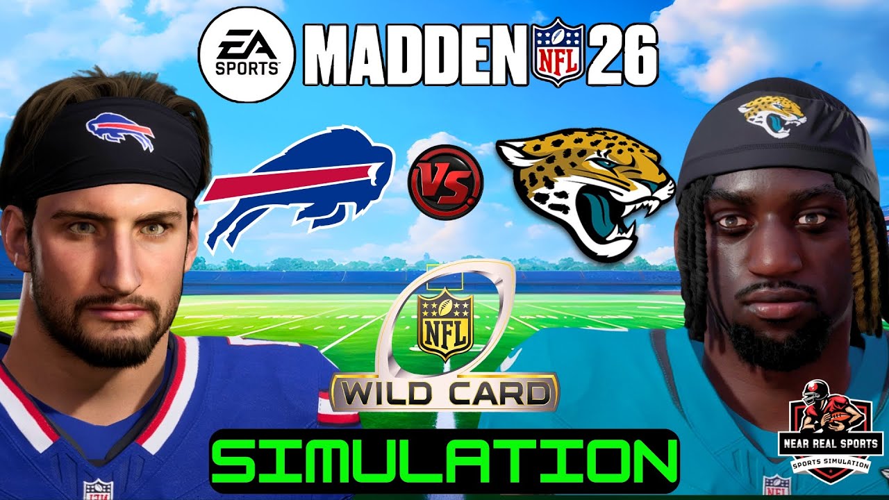 «Биллс» против «Джагуарс» | Плей-офф НФЛ | Прогнозы на Madden 26