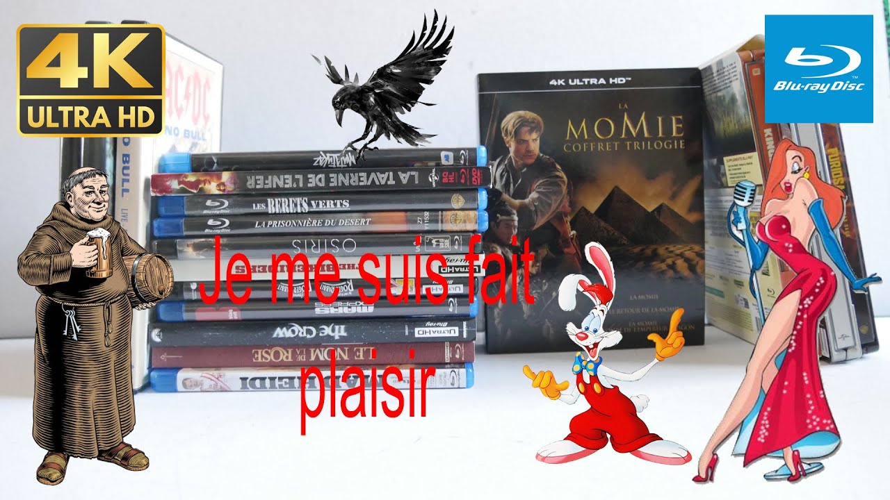 Achats de films septembre-octobre