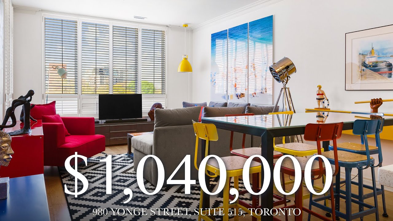 $1,040,000 - Sold - Welcome To The Ramsden - 980 Yonge Street, Suite 515, Toronto
