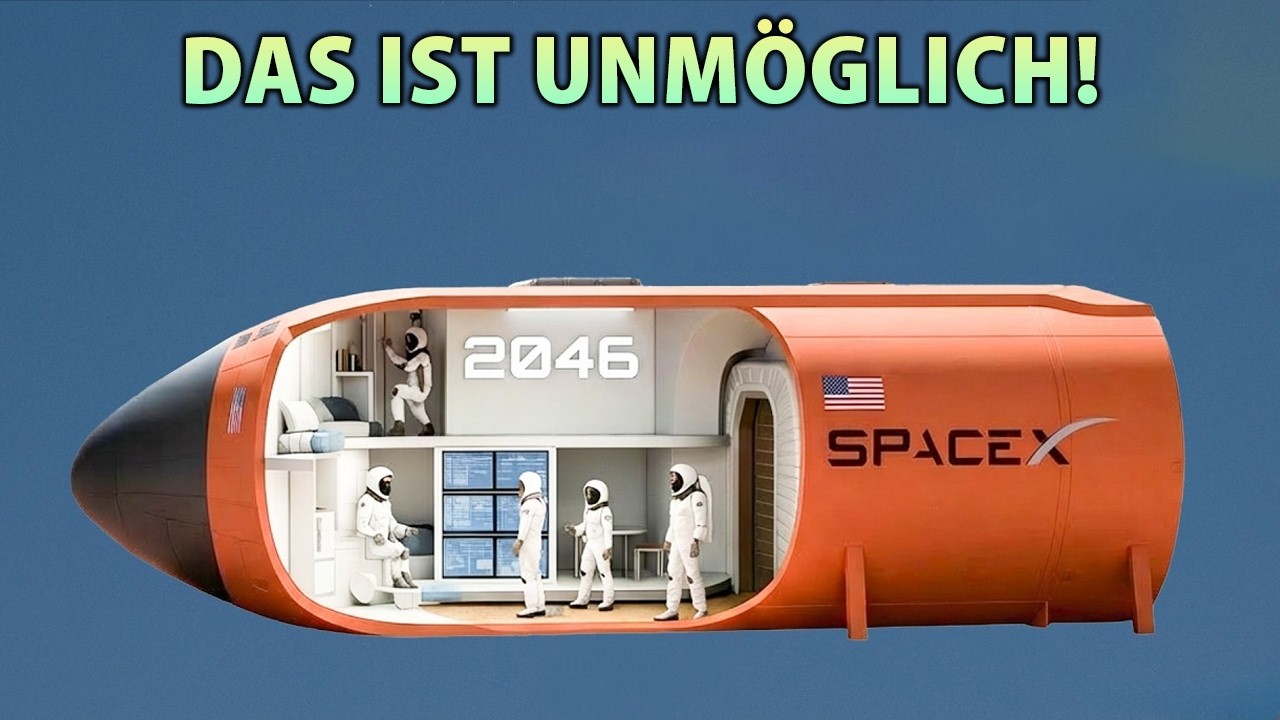 Wie SpaceX eine Marskolonie aufbauen wird