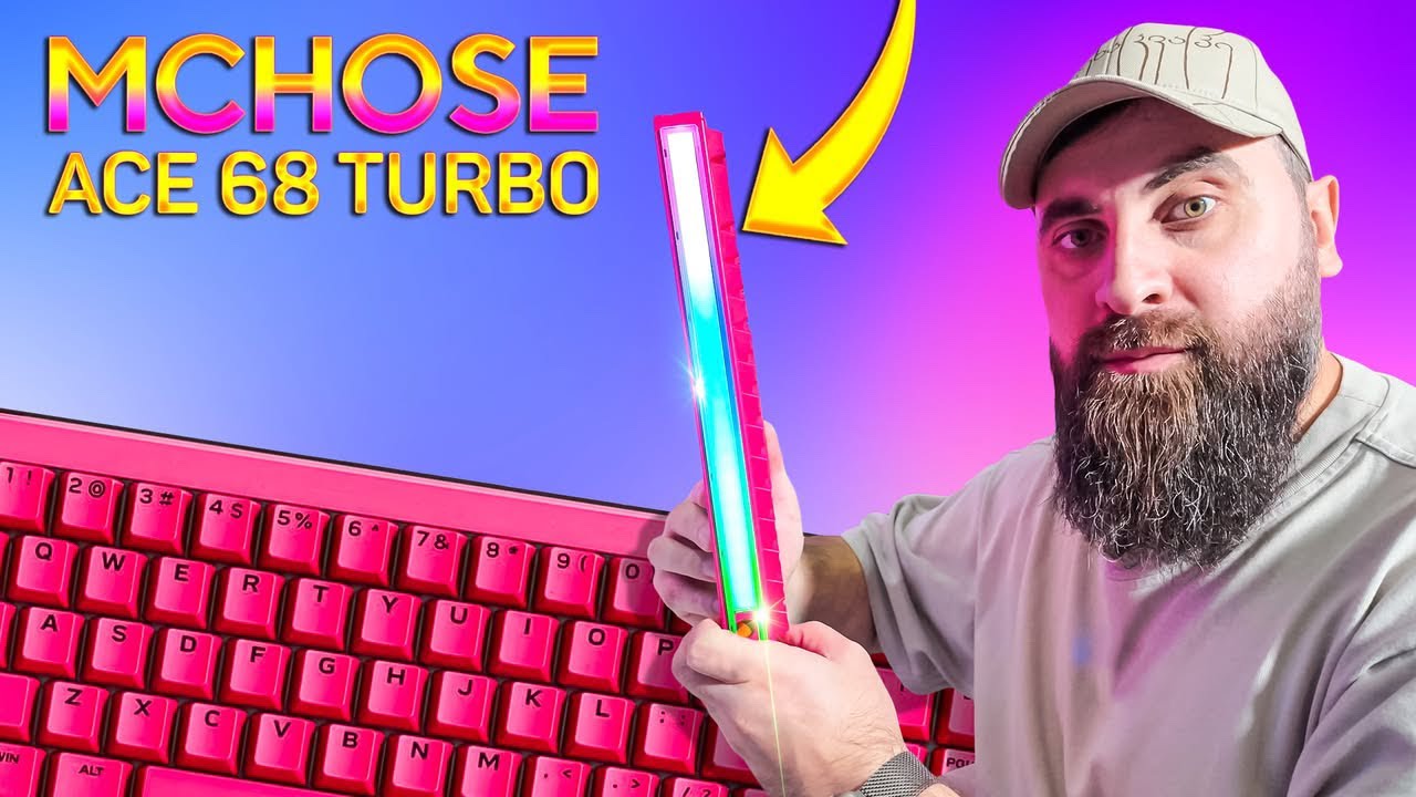ეს კლავიატურა შემიყვარდა MCHOSE Ace 68 Turbo - ის მიმოხილვა @mchose_official