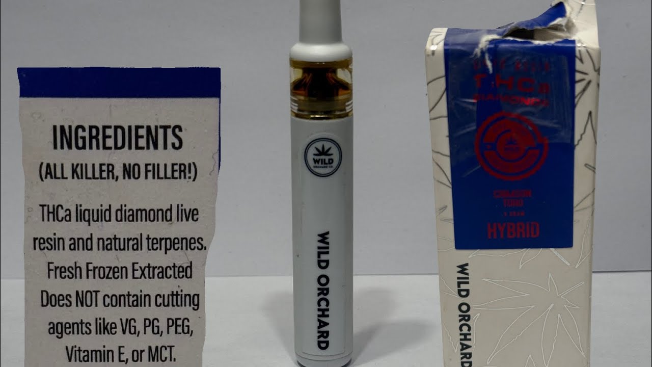 Wild Orchard Live Resin THCa Diamonds Review