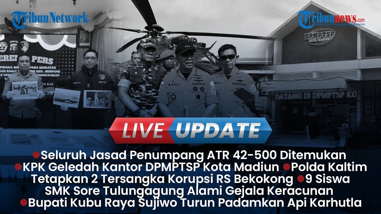 Seluruh Jasad Penumpang ATR 42-500 Ditemukan | Update •SIANG | Jumat, 23 Januari 2026