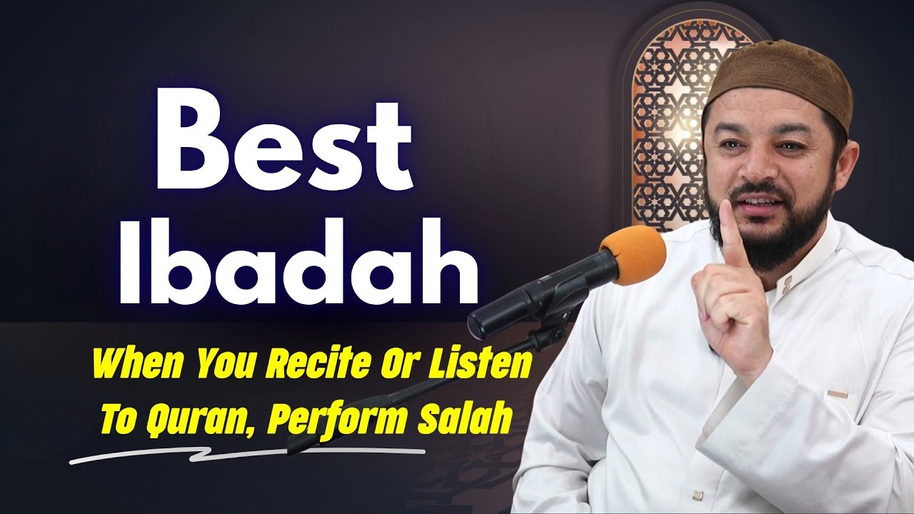 The Best Ibadah to do When you recite Quran or Listen to it | Shekh Samih Jad