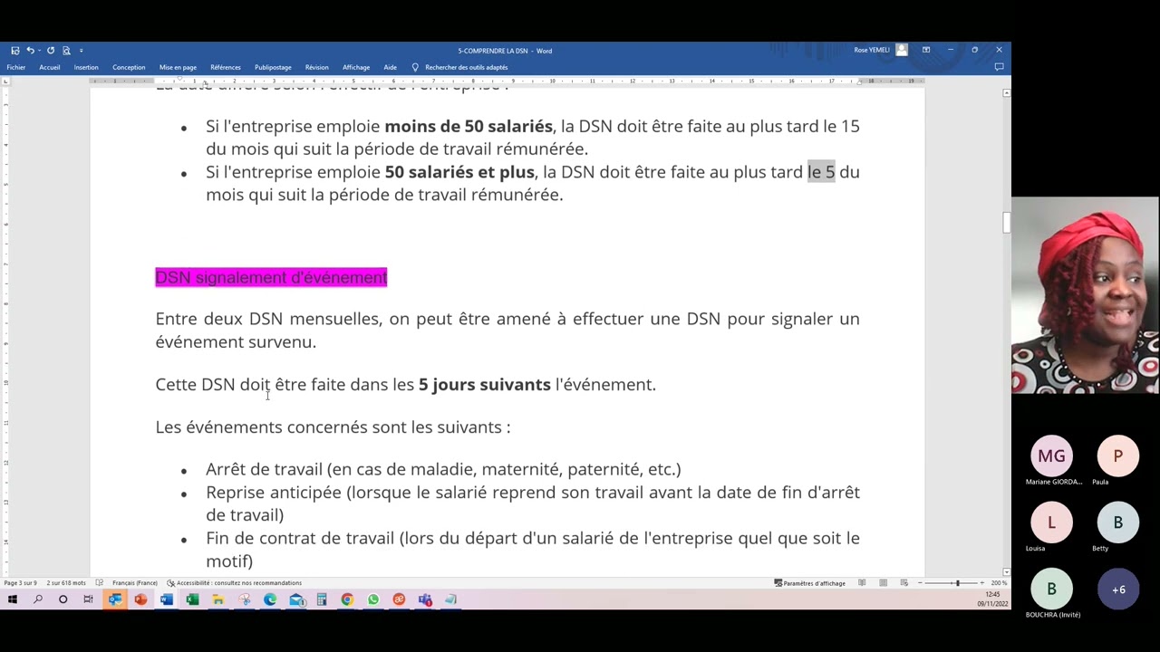 5 - COMPRENDRE LA DSN