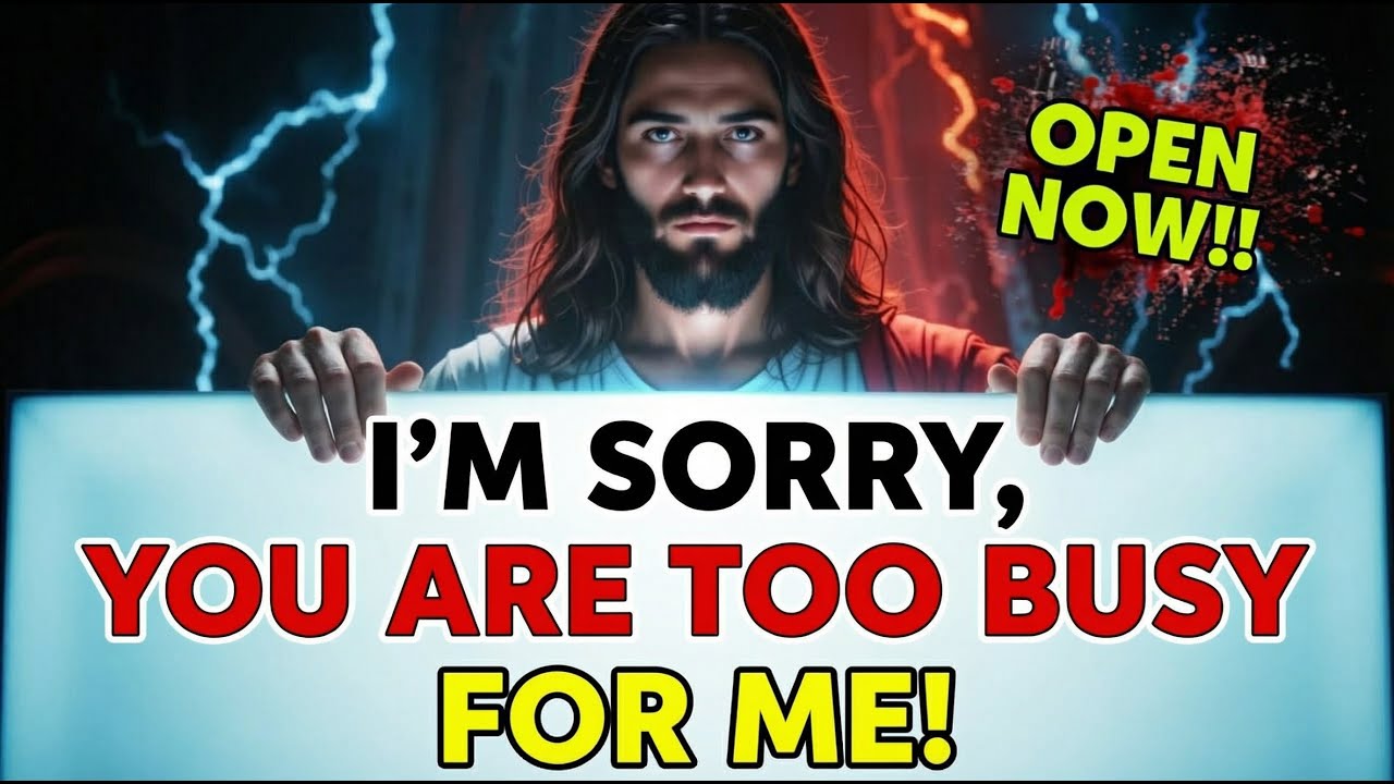 GOD SAYS: CAN YOU GIVE ME JUST ONE MINUTE? GOD'S MESSAGE NOW | GOD'S MESSAGE FOR YOU TODAY
