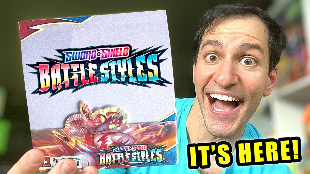 *NEW POKEMON BATTLE STYLES IS HERE!* Booster Box Pokemon Cards Opening!
