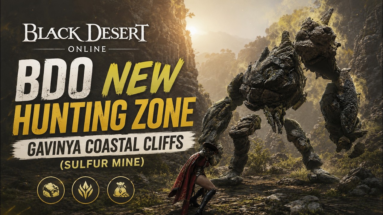 BDO New Sulfur Mine &ndash; Gavinya Coastal Cliffs ( Short test, very laggy)