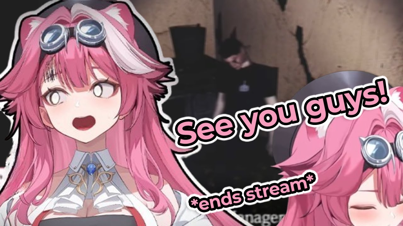 Raora when she gets too scared on stream: