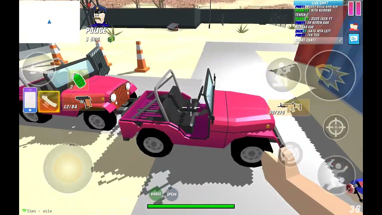 dude theft wars mabar sama rizan DAN pro yt part 2 kemarkas militer