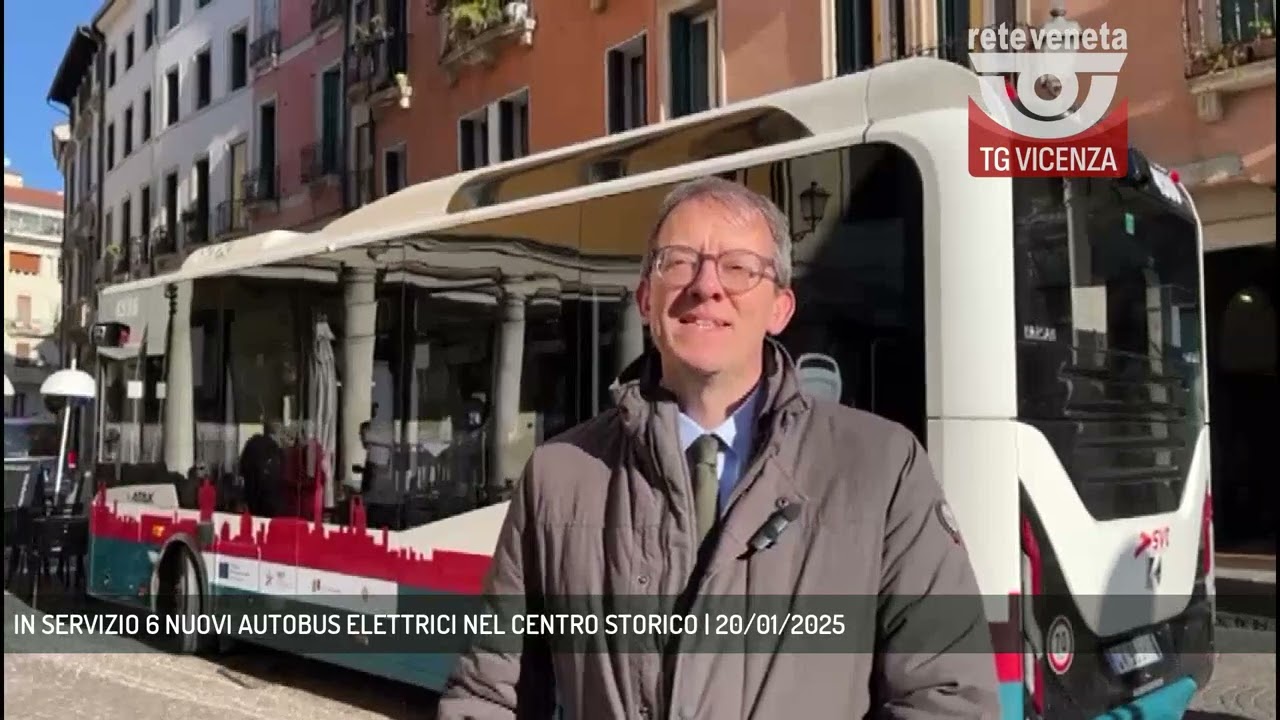 IN SERVIZIO 6 NUOVI AUTOBUS ELETTRICI NEL CENTRO STORICO | 20/01/2025