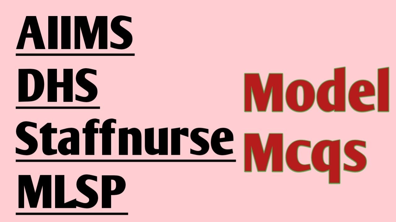 AIIMS Norcet/Kerala Psc DHS/MLSP Model Staff Nurse Mcqs discussion/Nurse Queen App/Classes/Nursing