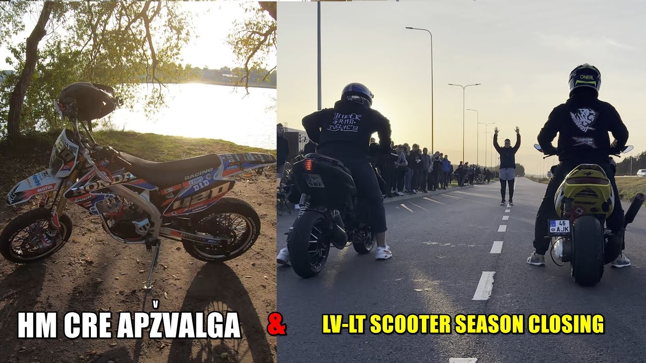 HM CRE APŽVALGA IR LV/LT SCOOTER MEETING 2023