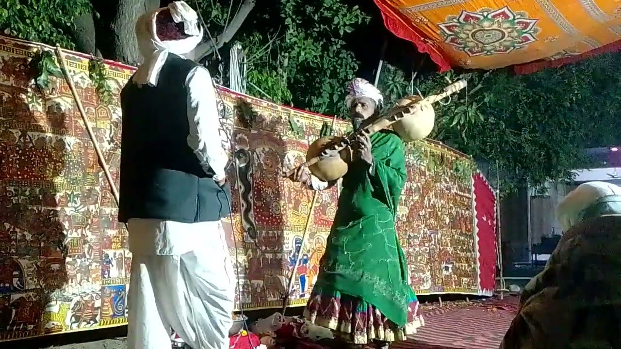 श्री देवनारायण भगवान की पड़!!ranlal bhopa रंगलाल जी भोपा ओर राजू जी भोपा #बगड़ावत #पड़ #2026 