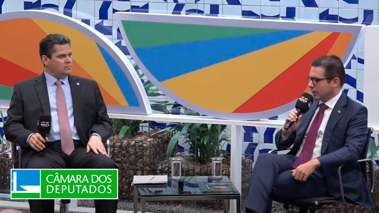 Coletiva dos presidentes da Câmara e do Senado - BRICS 2025 - 05/06/25