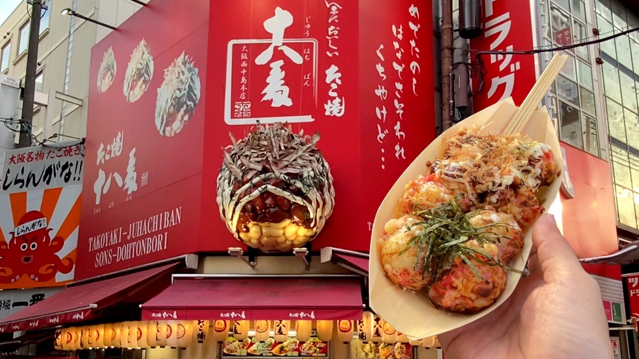 Dotonbori Osaka: A Street Food Lover's Paradise  |  Japan Street Food