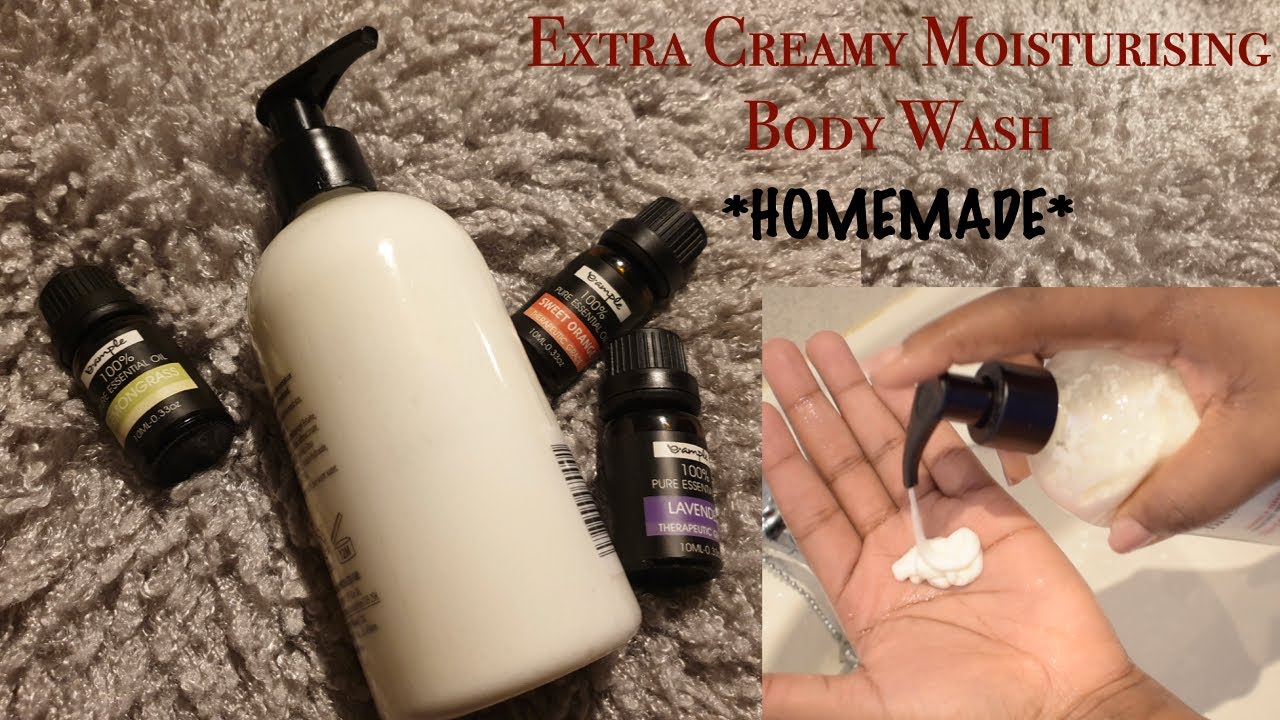 Extra Creamy Moisturizing Body Wash HOMEMADE