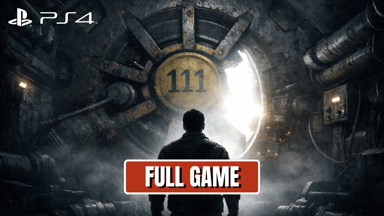 Fallout 4 PS4 – Vault 111 & Meeting Dogmeat | Full Game Walkthrough – Part 1 (No Commentary)