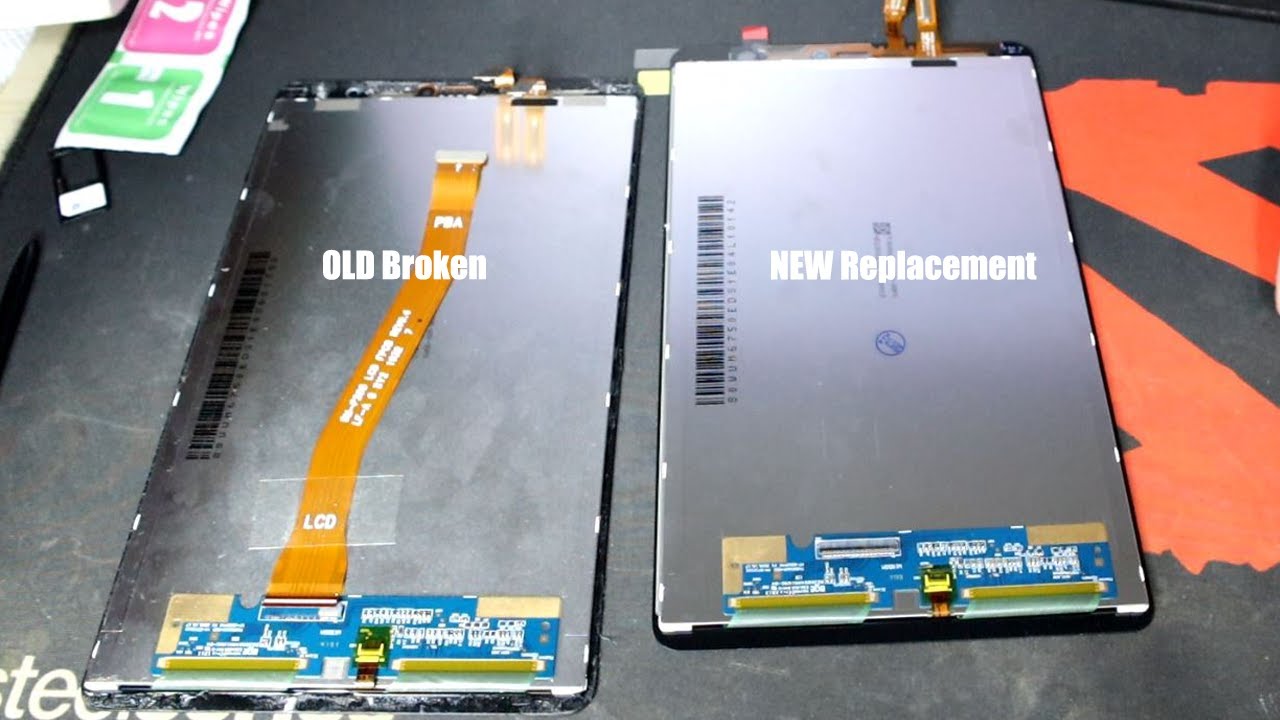 Screen replacement broken display Samsung tab 8.0 with S pen 2019 model