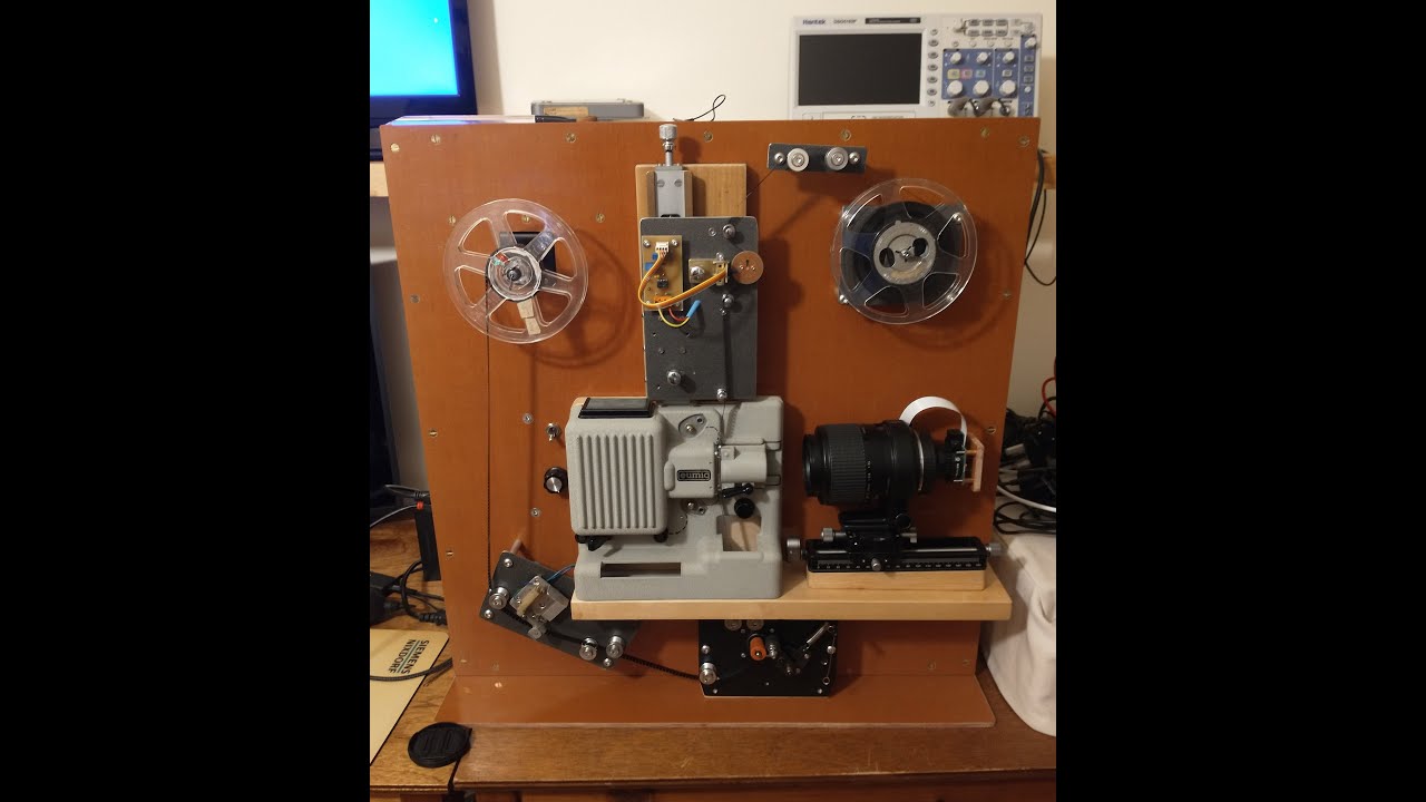 Standard 8 and Super 8 Cine Film Scanner