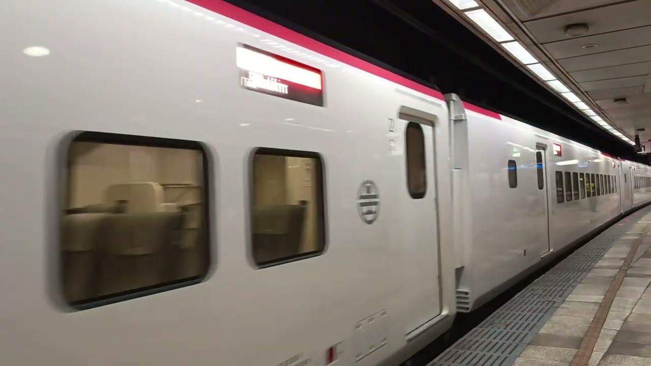 411次新自強EMU3000型紅色線條臺北出站    (感謝駕駛的揮手）