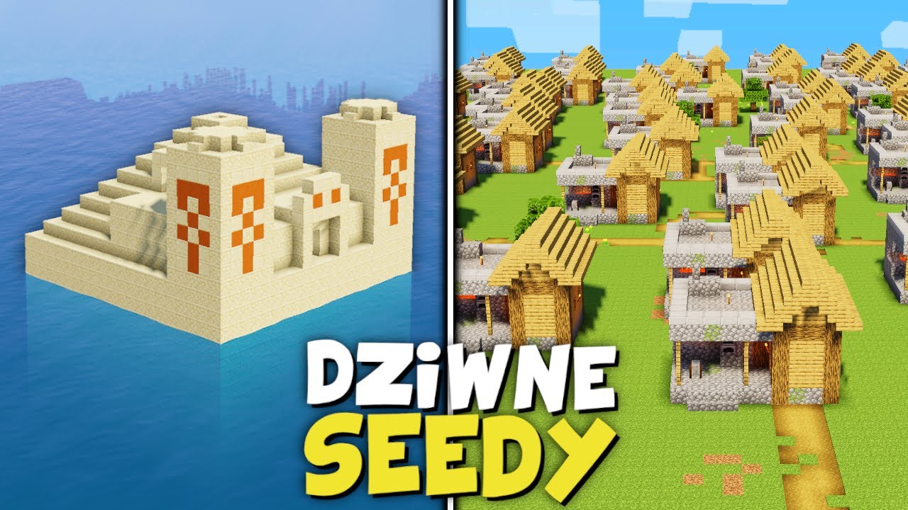 Sprawdzam NAJDZIWNIEJSZE SEEDY w HISTORII MINECRAFT! *nielegalne XD*