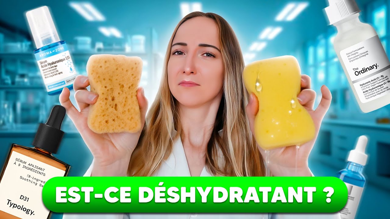 L'acide hyaluronique DÉSHYDRATE ta peau ? (la vérité scientifique)