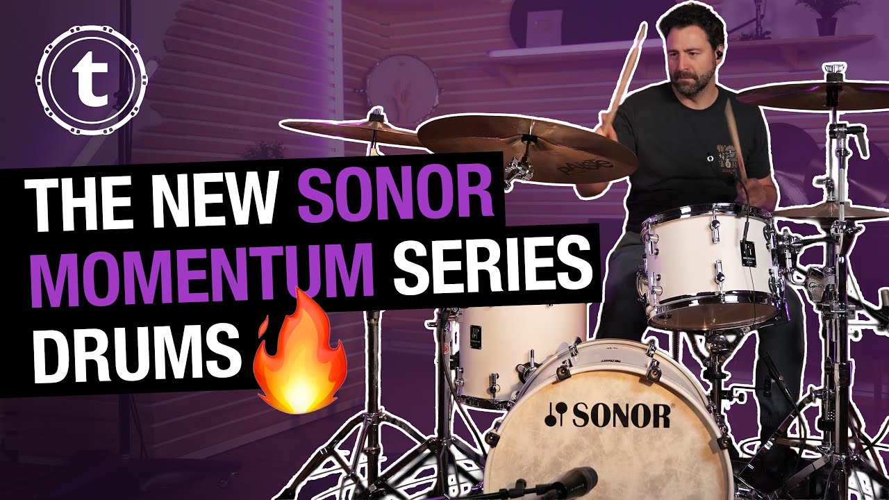 The NEW Sonor Momentum Series in Action! | Drum Bash