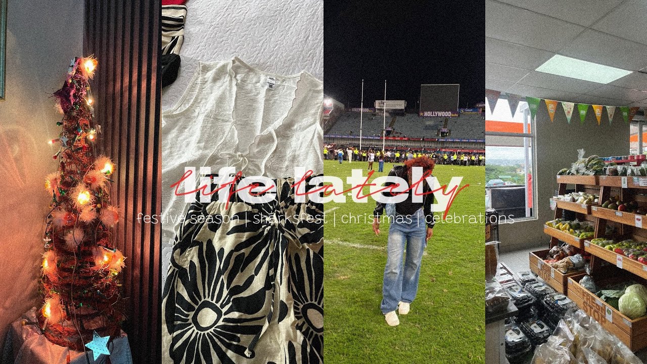 V L O G: life lately ( nü nails, sharksfest 25’, christmas, celebrations ) SOUTH AFRICAN YOUTUBER