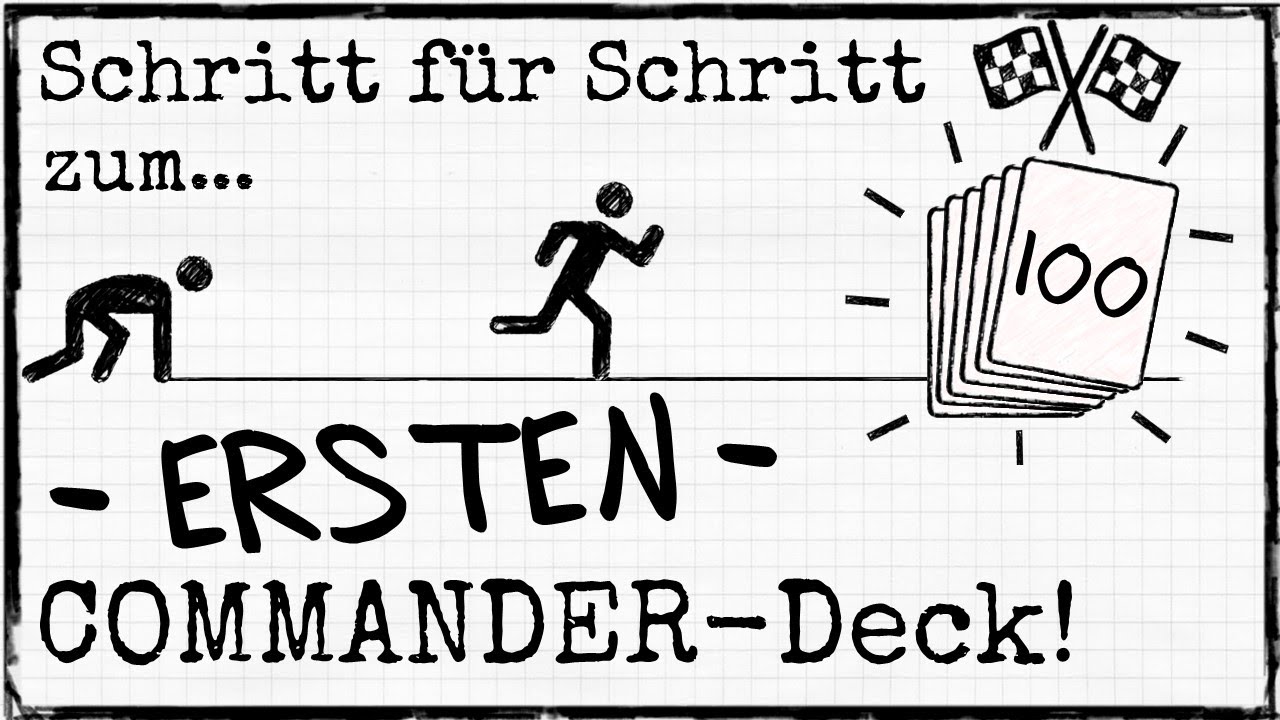 So entsteht mein erstes (Duel-)Commander Deck | MtG Deckbau Tutorial [Deutsch]