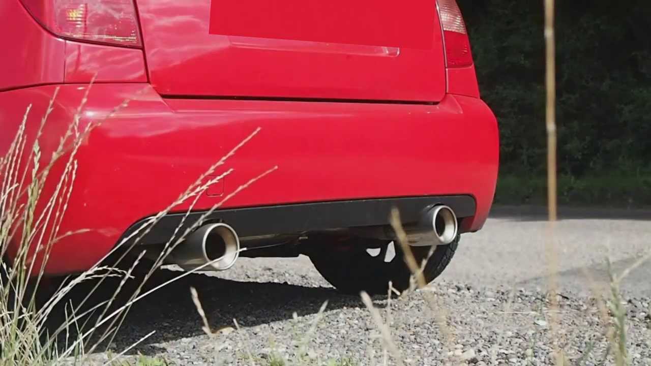 Citroen C2 VTS Milltek Twin Exit Exhaust with Manifold and Sports Cat (Resonated)