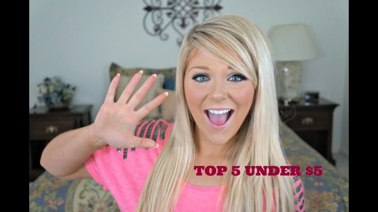 Top 5 Makeup Products Under $5 Dollars