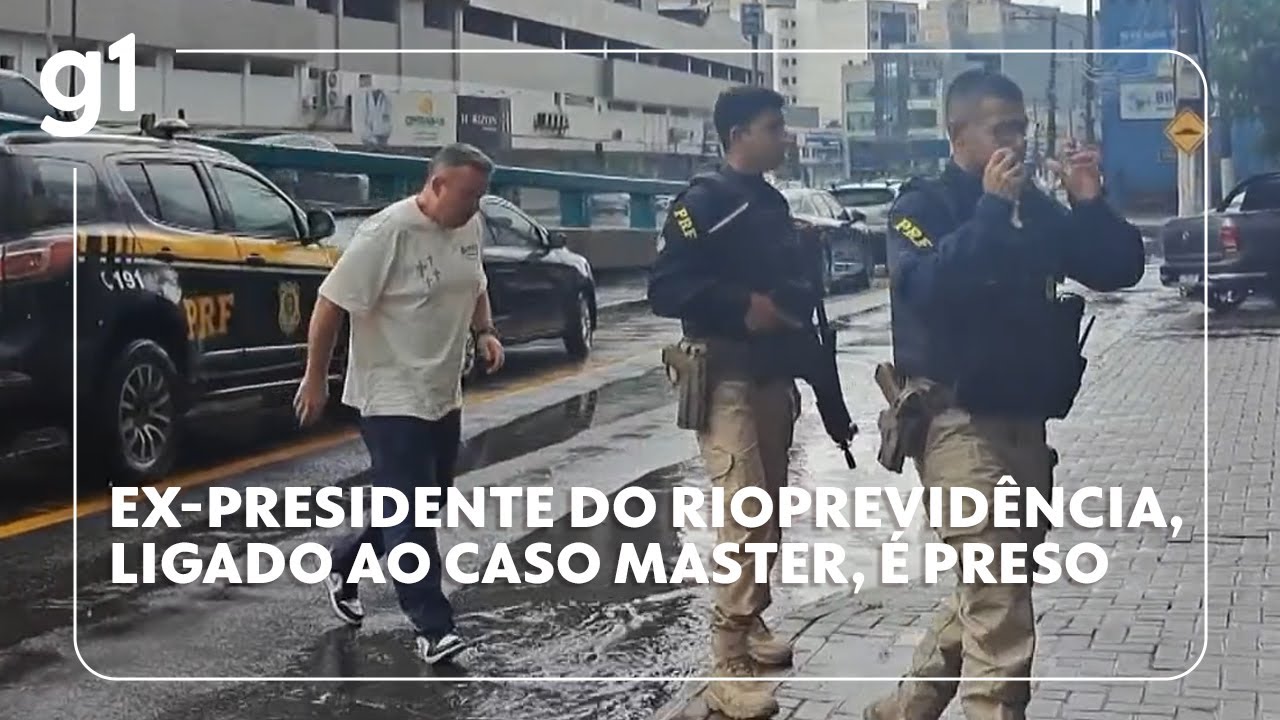 Ex-presidente do Rioprevidência, ligado ao escândalo do Caso Master, é preso