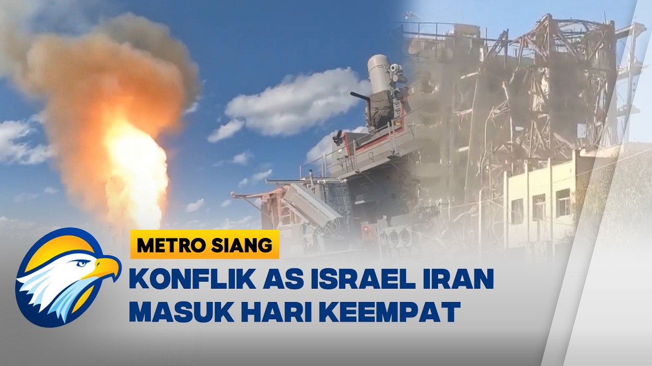 Hari Keempat AS dan Israel Saling Gempur Iran - [Metro Siang]